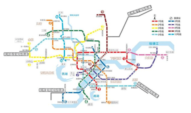 杭州地铁5号线最新线路图，城市脉络的变迁与自信成就之源