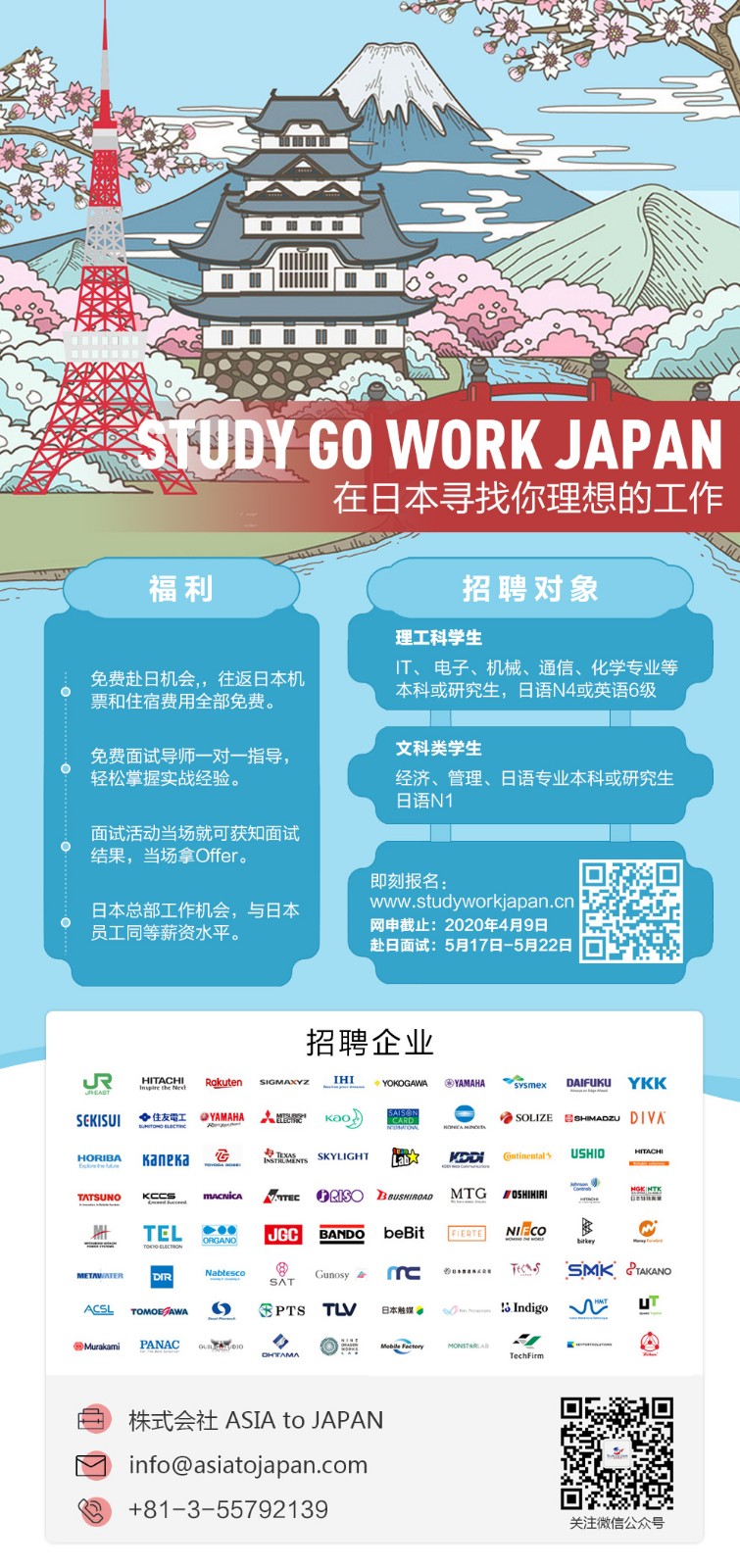 日本招聘信息更新，启程海外职业梦想之旅